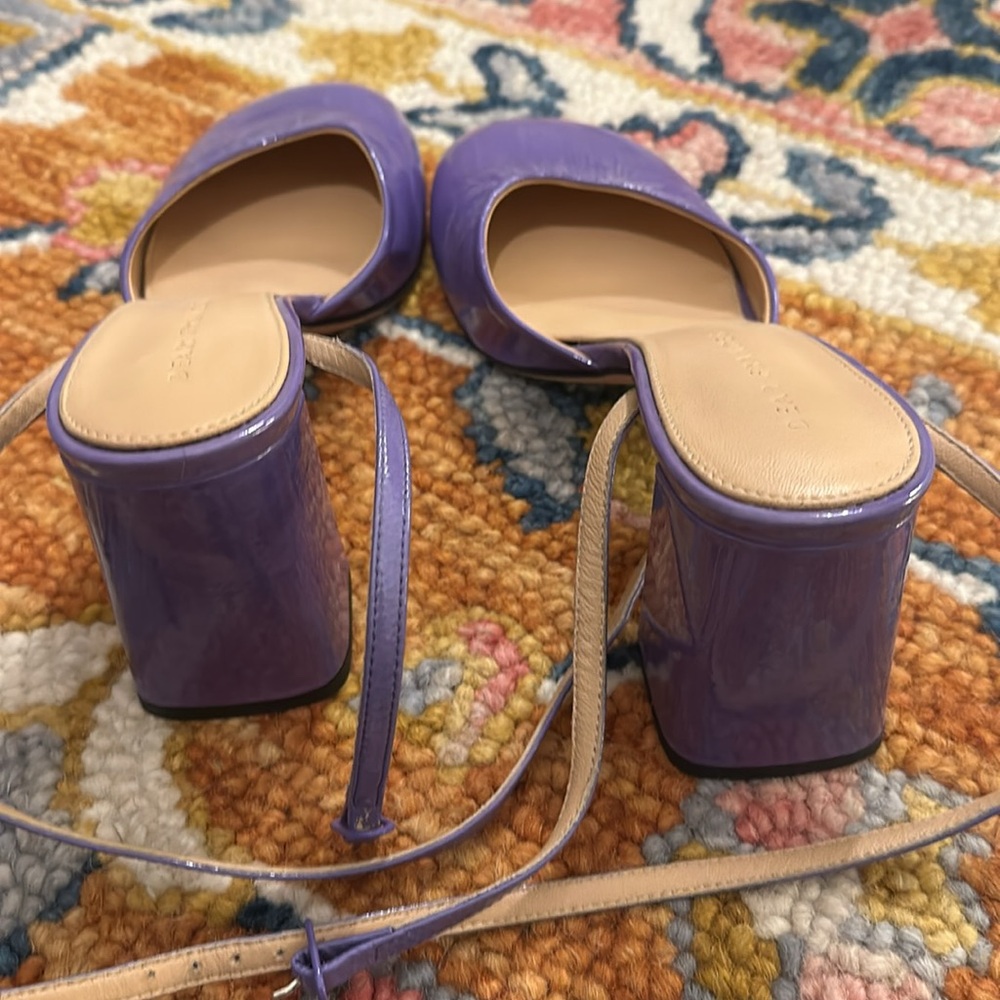 NWOT Dear Frances purple Mary Jane’s SZ 40 - Picture 2 of 5